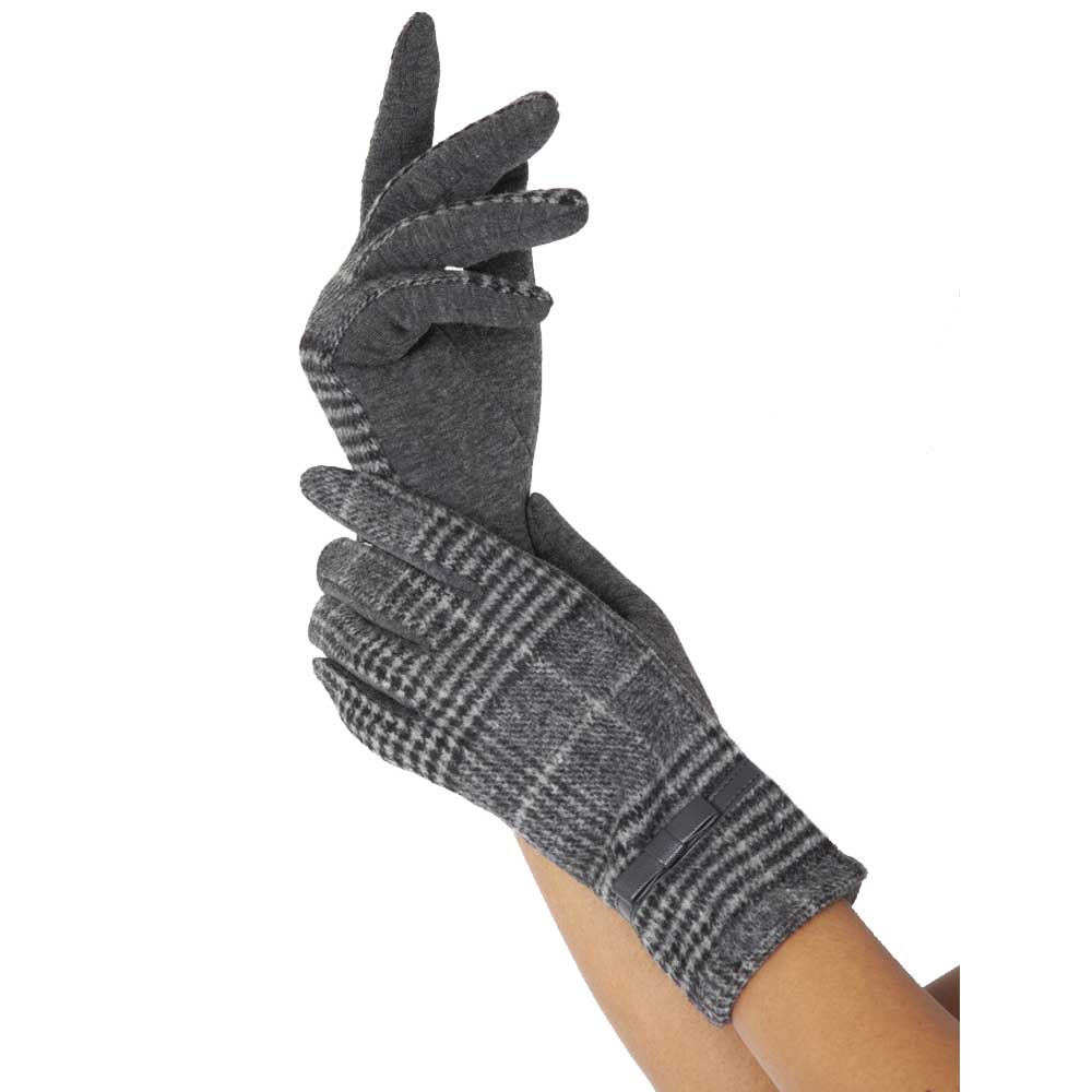 Voodoo Vixen - Clara 40s Winterhandschoenen - Grijs